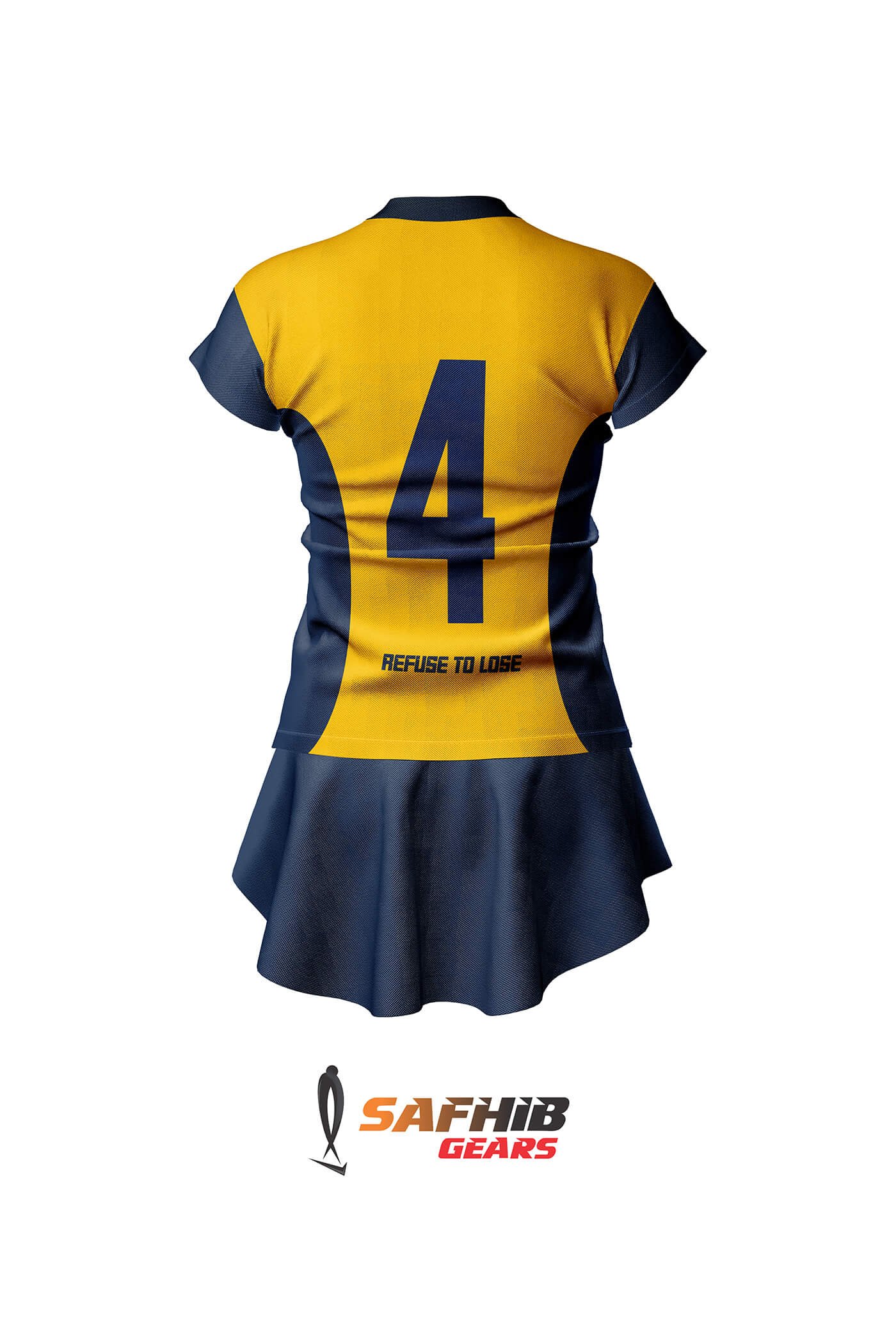 CHEER LEADER DRESS # BACK