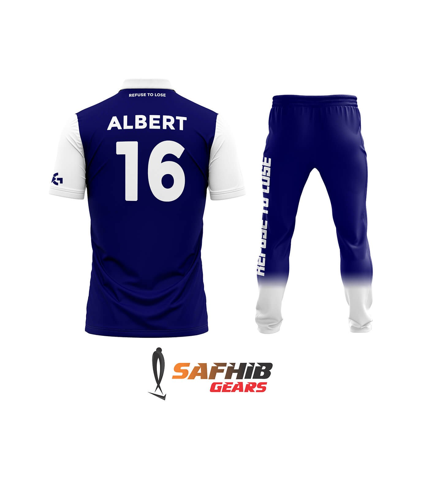 CRICKET UNIFORM # BACK