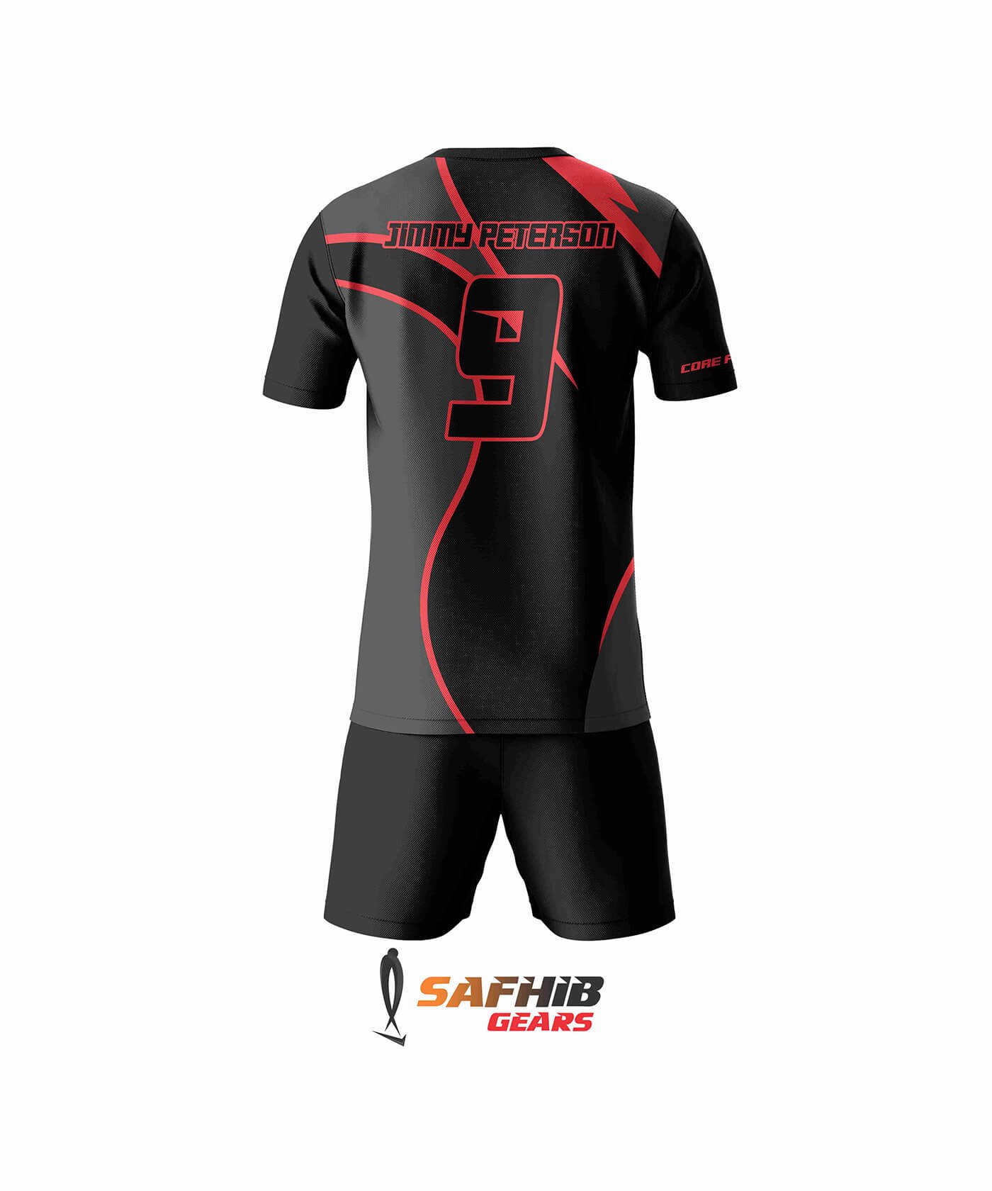 SOCCER UNIFORM # BACK