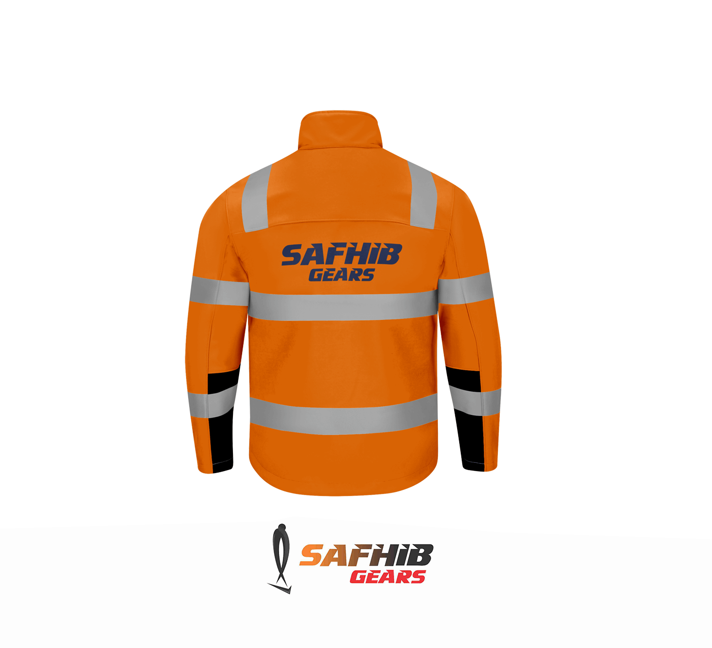 HI VIZ JACKET BACK