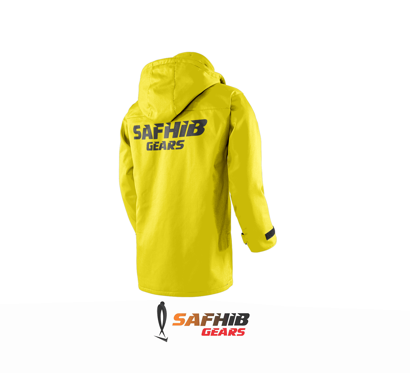 HI VIZ JACKET BACK
