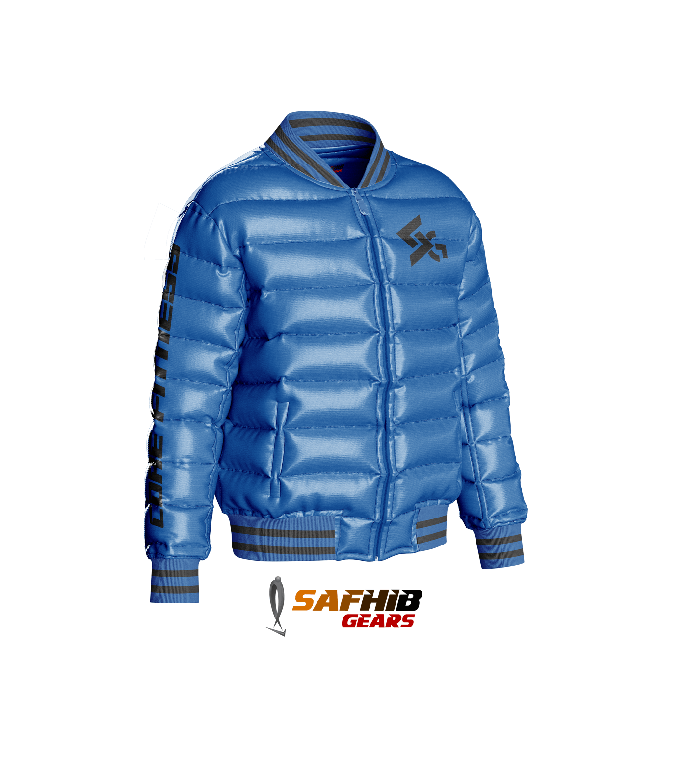 PUFFER DERBY JACKET SIDE VIEW